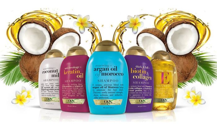 شامپو روغن آرگان او جی ایکسOGX Renewing + Argan Oil of Morocco Hydrating Hair Shampoo
