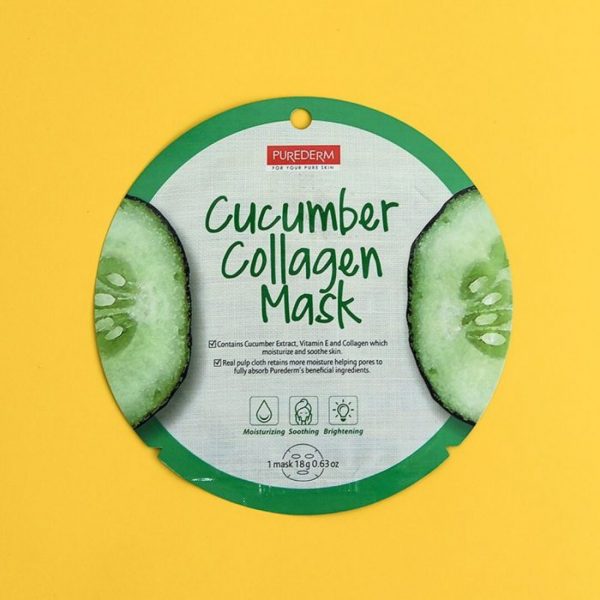 purederm cucumber collagen mask