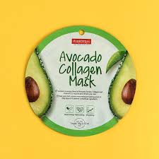 purederm avocado collagen mask