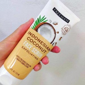 اسکراب لایه بردار صورت نارگیل اندونزیایی فریمن بیوتی Freeman Beauty Exfoliating Face Scrub Indonesian Coconut 175 ml