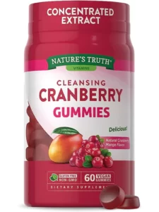 پاستیل کرن بری نیچرز تروث (Nature`s truth cranberry cleansing